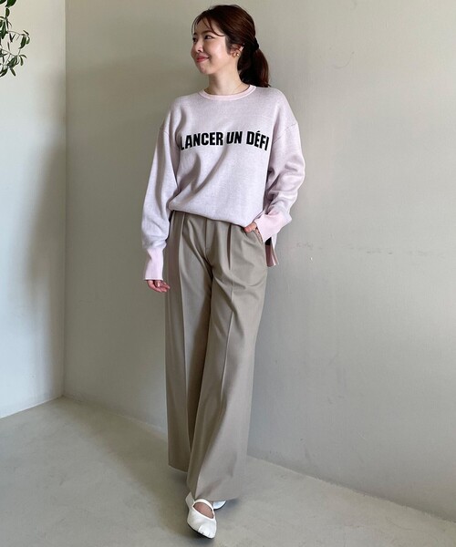 【未使用タグ付き】UNFILO Sサイズ スポンジニット UNFILO（アンフィーロ） ニット セーター スポンジニット ディープ