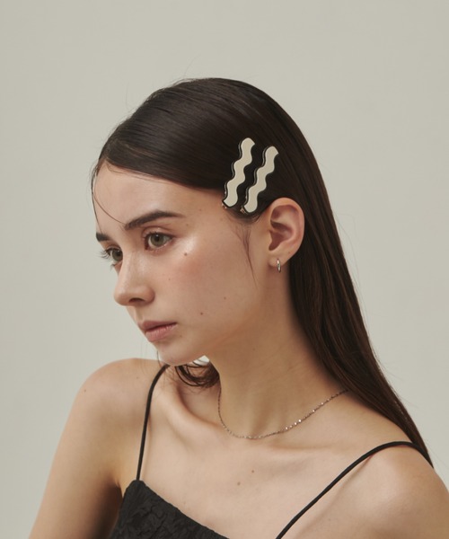ciite' ヘアピン ウェーブデザインヘアピン 2個セット : ZOZOTOWN