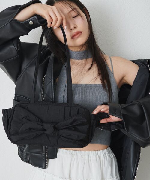 kivi（キヴィ） ハンドバッグ リボンツキハンドバッグ : ZOZOTOWN