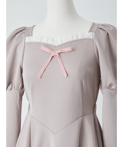 Me roir ワンピース プリンセスリボンカットワンピース : ZOZOTOWN