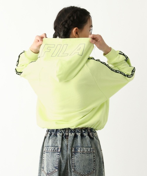 GLOBAL WORK（グローバルワーク） パーカー FILA/コラボショート