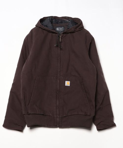 Carhartt」 ジップアップブルゾン MEDIUM ダークブラウン メンズ  