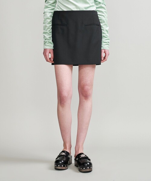 H BEAUTY&YOUTH　ユナイテッドアローズ＜H＞トロピカルタイトスカート H BEAUTY&YOUTH UNITED ARROWS スカート 「H」トロピカル ミニ