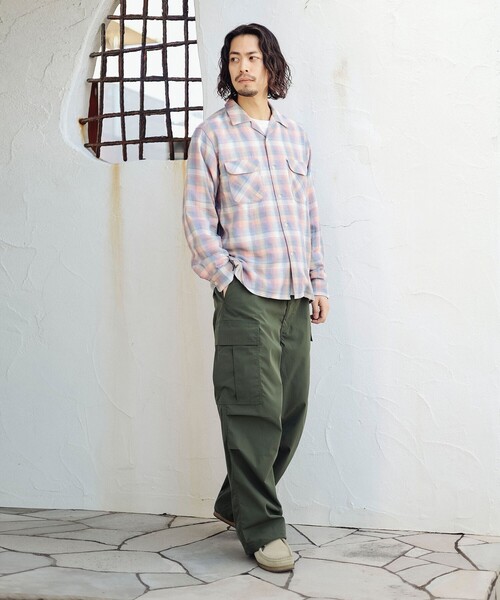 PENDLETON S/Sオープンカラーシャツ L エリオットタータンチェック PENDLETON /ショートスリーブ オープンカラーシャツ | PENDLETON
