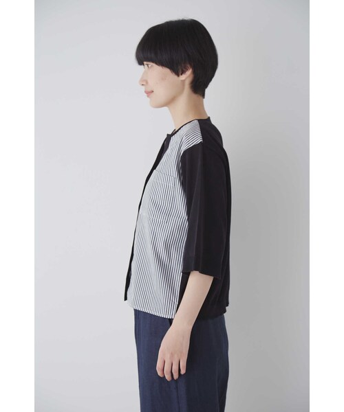 human woman 「human woman」 7分袖ブラウス MEDIUM ベージュ