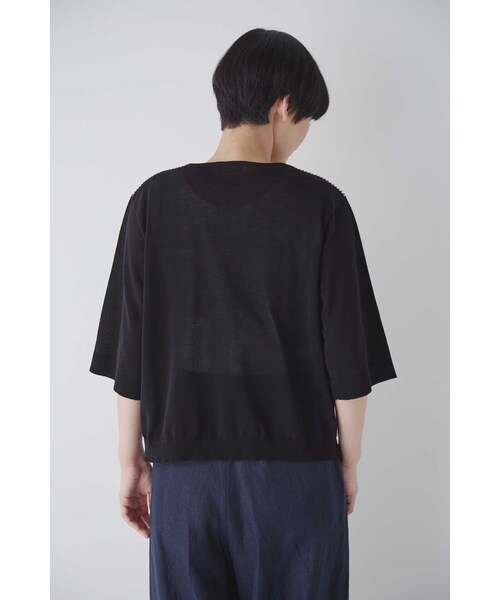 human woman 「human woman」 7分袖ブラウス MEDIUM ベージュ