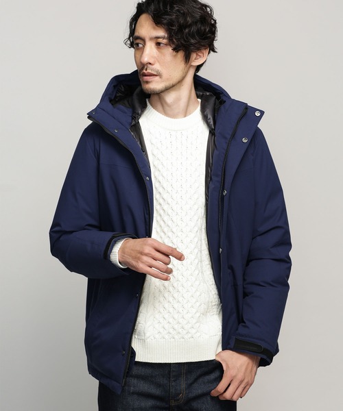 NANO universe（ナノ・ユニバース） ダウンジャケット M ブラック