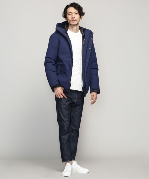 NANO universe（ナノ・ユニバース） ダウンジャケット M ブラック