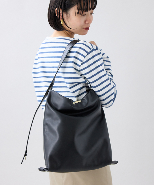 IENA トートバッグ バッグ 「追加」PUNTI./プンティ GRAFT L TOTE 
