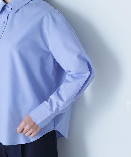 ニット セーター 「Oggi掲載」シャツレイヤードオフショルニット レディース NATURAL BEAUTY BASIC ニット セーター 「Oggi掲載」シャツ