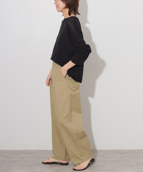 JOURNAL STANDARD relume チノパン コットンチノタックカーブ
