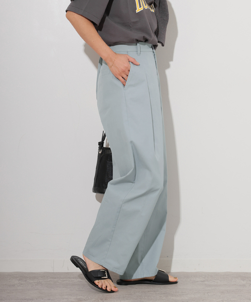 JOURNAL STANDARD relume チノパン コットンチノタックカーブ