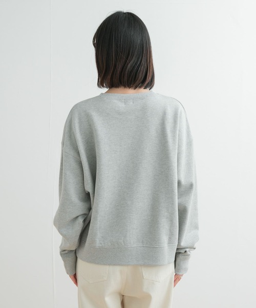 URBAN RESEARCH DOORS トレーナー スウェット カレッジロゴ