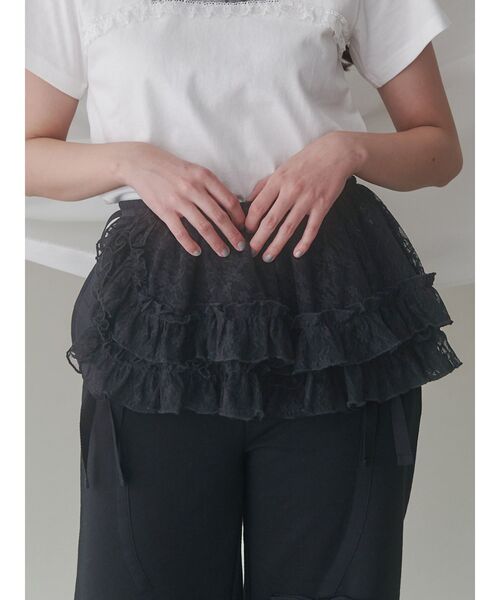 merry jenny つけ襟 付け襟 flower frill 2wayつけ襟 : ZOZOTOWN