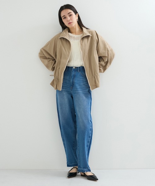 LE CERCLE par rope' ブルゾン アウター ラグランスリーブタフタ