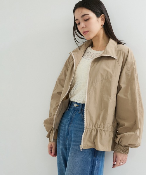 LE CERCLE par rope' ブルゾン アウター ラグランスリーブタフタ