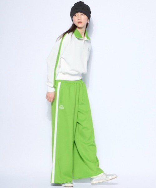 Kappa（カッパ） パンツ ジャージ トラックワイドパンツ レディース