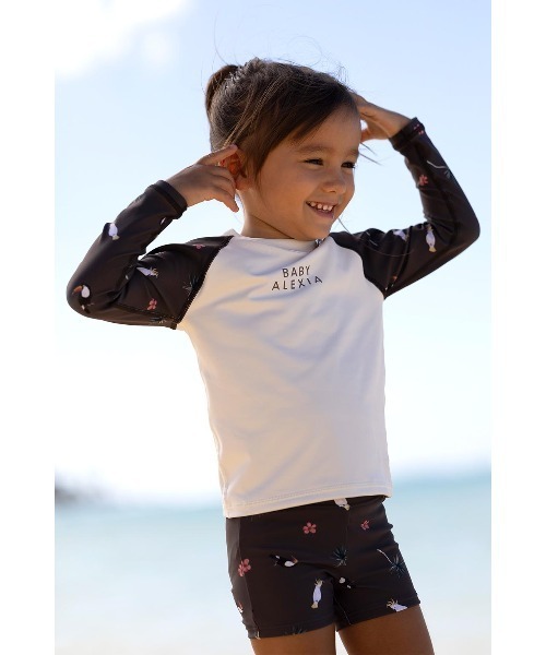 ALEXIA STAM ラッシュガード Sun Lovers Uniform /キッズ用