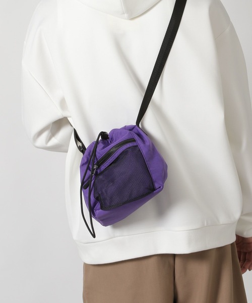 LAKOLE（ラコレ） ショルダーバッグ メッシュコンビ巾着ショルダー