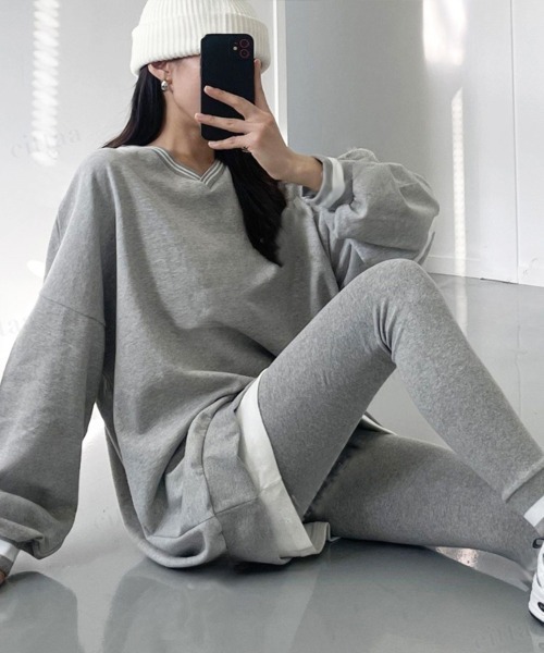 Dalfwin（ダールフィン） セットアップ 「上下2点セット」BELIEVEDロゴ