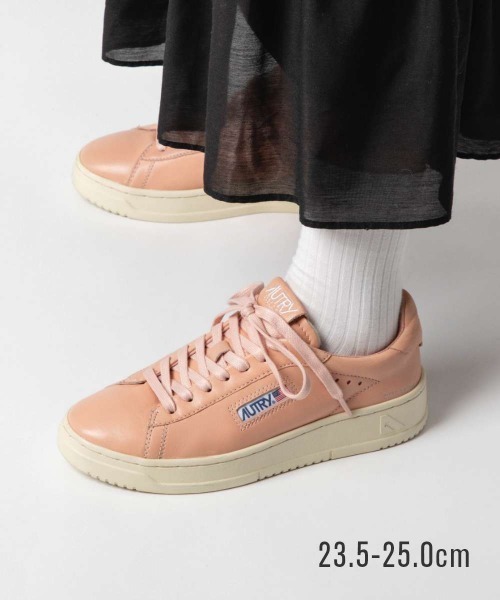 【AUTRY】オートリー ダラスローレザースニーカー ベージュ AUTRY スニーカー DALLAS LOW LEATHER SNEAKER オートリー