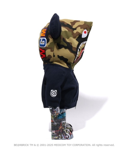 A BATHING APE フィギュア SHARK HOODIE BE@RBRICK 1000
