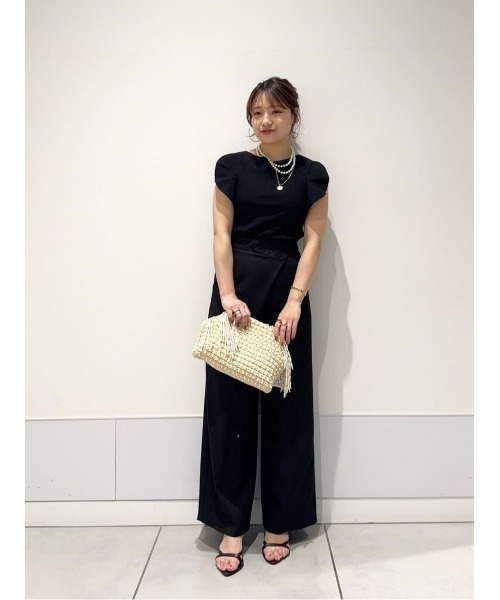 ニット セーター 「LOULOU WILLOUGHBY」2WAY RIB プルオーバー レディース LOULOU WILLOUGHBY ニット セーター 「LOULOU WILLOUGHBY」2WAY