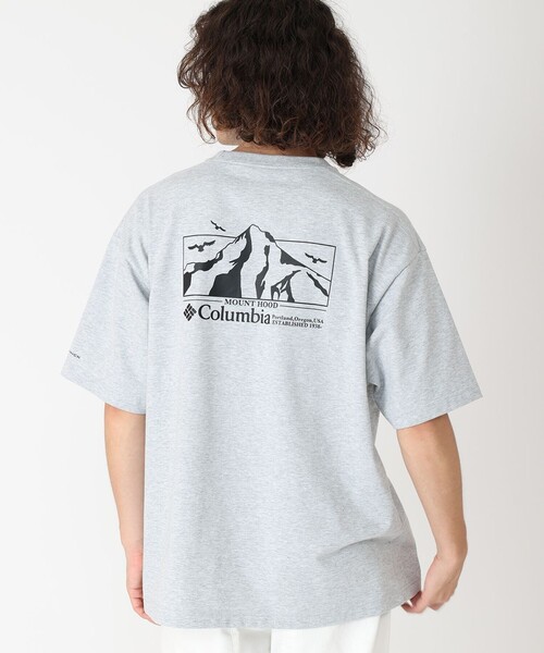 tシャツ UVカット 速乾 Columbia／ロマビスタ グラフィック ショートスリーブTシャツ／コロンビア レディース メンズの画像