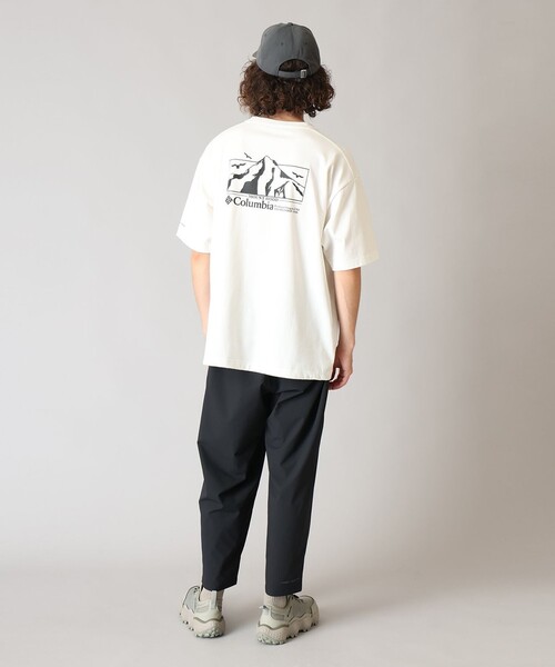 tシャツ UVカット 速乾 Columbia／ロマビスタ グラフィック ショートスリーブTシャツ／コロンビア レディース メンズの画像