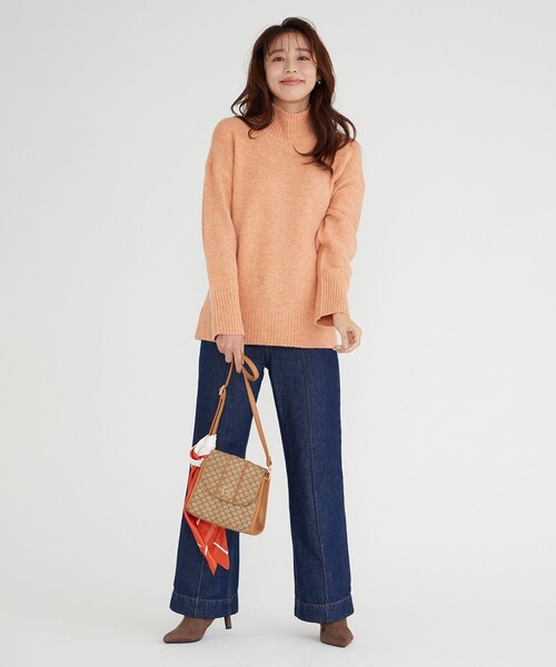 「Feroux」 長袖ニット F ブルー レディース_画像5