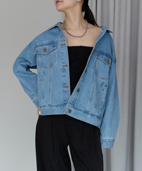 PREFERIR（プレフェリール） デニムジャケット gジャン ゆるっと