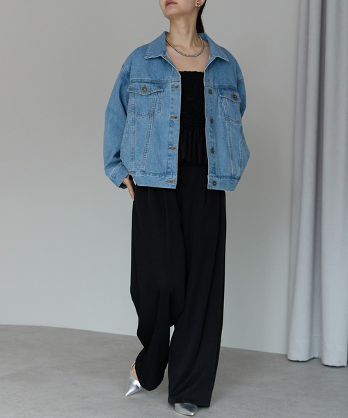 PREFERIR（プレフェリール） デニムジャケット gジャン ゆるっと