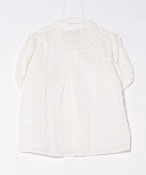 BLANC 半袖トップス ショッピングゴー shoppinggo 配色ライン襟付き 半袖 Tシャツ