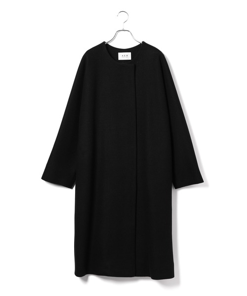 ADAM ET ROPE'（アダムエロペ） ノーカラージャケット FREE カーキ