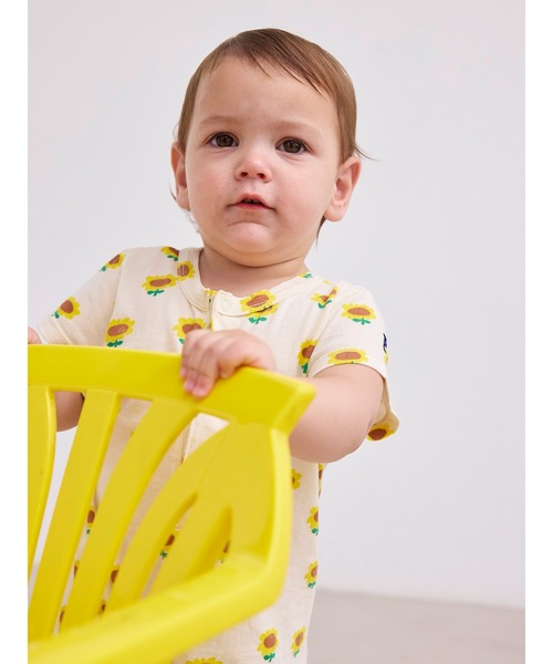 BOBO CHOSES（ボボショーズ） ベビー服 ロンパース Sunflower all over
