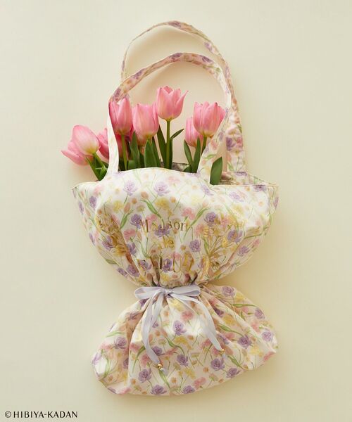 Maison de FLEUR（メゾンドフルール） トートバッグ 日比谷花壇コラボ