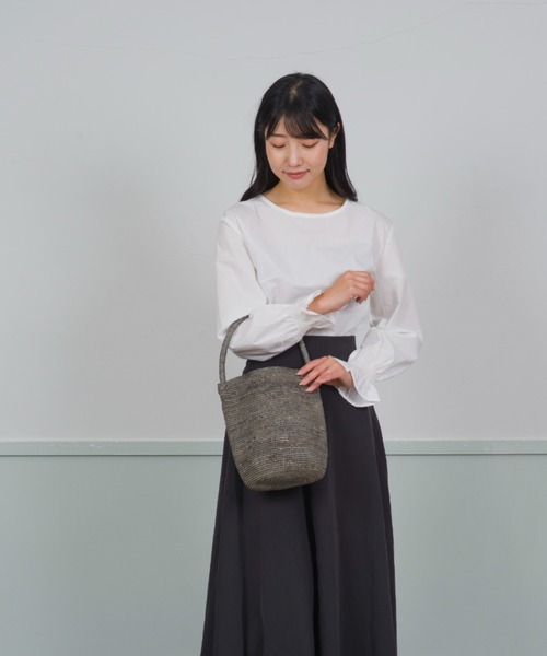 MADE IN MADA バケツバッグ　ハンドバッグ　かごバッグ　天然素材 MADE IN MADA かごバッグ カゴバッグ 「MADE /メイドインマダ