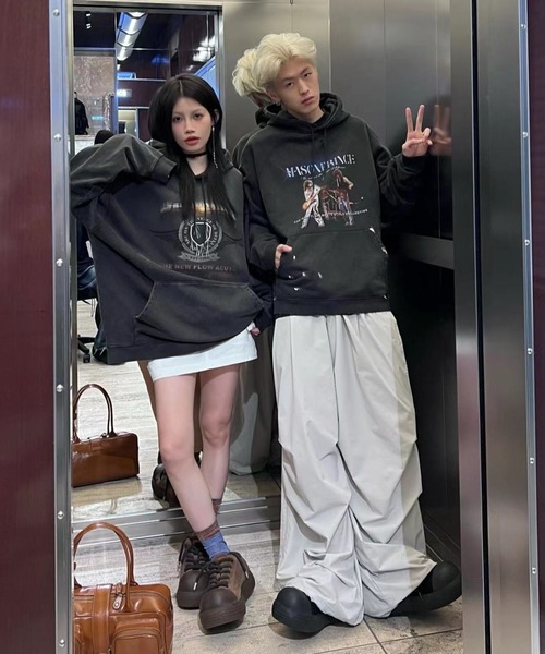 MASONPRINCE 「MASONPRINCE」 プルオーバーパーカー X-LARGE