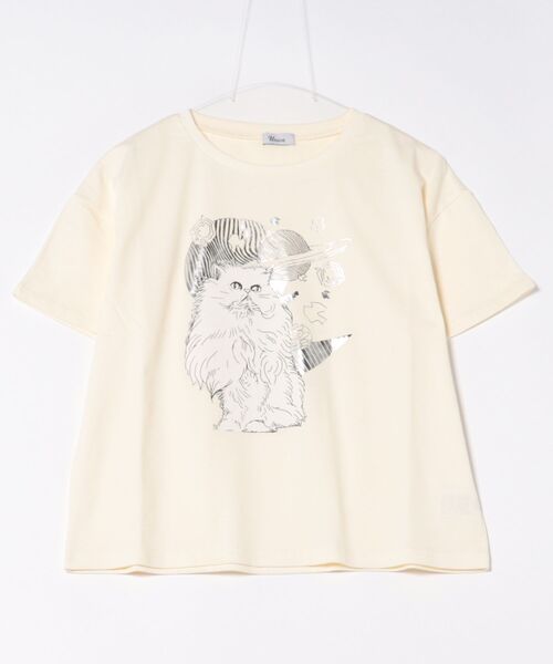 tシャツ スペースcatT ladies レディース