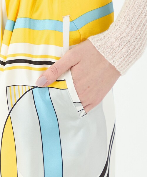 ワイドパンツ パンツ 「別注」manipuri for Ballsey Cocktail イージーワイドパンツ レディースの画像