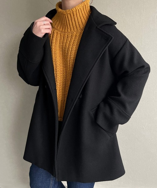 「JUNOAH」 コート X-LARGE アイボリー レディース_画像7