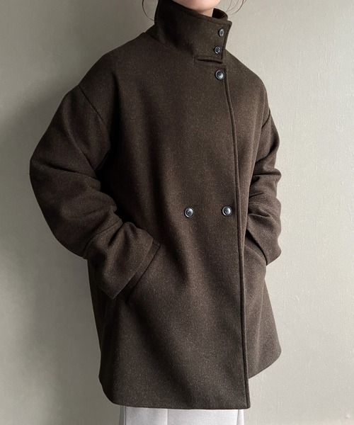 「JUNOAH」 コート X-LARGE アイボリー レディース_画像8