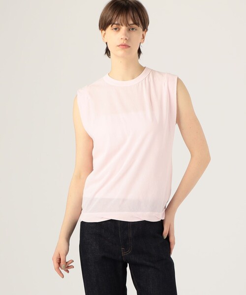 tシャツ ATON TANK ノースリーブプルオーバー レディース ATON tシャツ TANK ノースリーブプルオーバー レディース