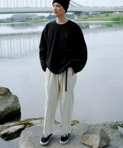 GRAMICCI チノパン Gramicci/グラミチ 別注TUCK T/C TWILL PANTS