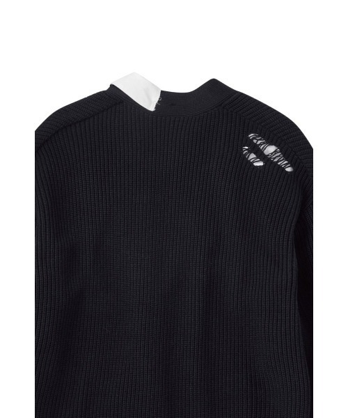 Knuth Marf（クヌースマーフ） カーディガン shirt docking damage 