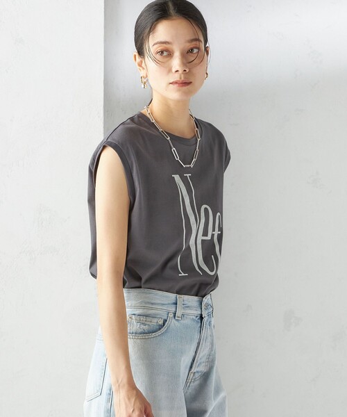 SHIPS for women / シップスウィメン プラチナ ヴェール フレンチ スリーブ TEE プラチナ ヴェール フレンチ スリーブ TEE （Tシャツ）｜SHIPS