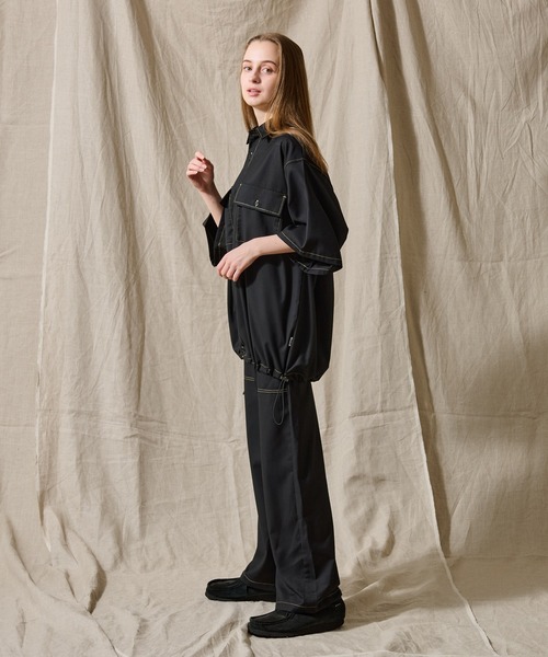 WETTEMPT 「WETTEMPT」 スラックス MEDIUM ネイビー メンズ