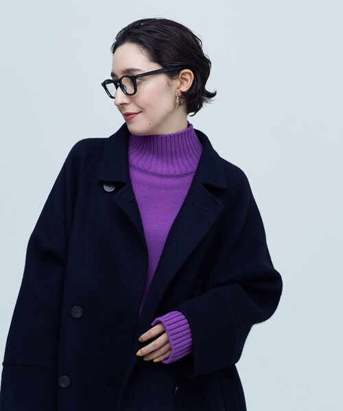 期間限定❗️【未使用品】NOLLEY'S ノーリーズ　チェスターコート チェック NOLLEY'S（ノーリーズ） チェスターコート FREE ブラック レディース