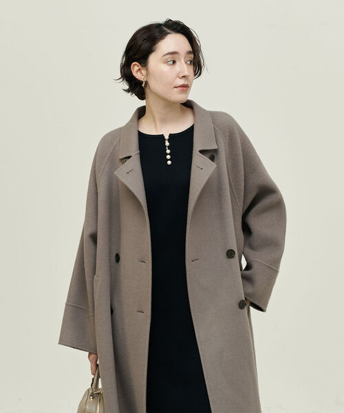 3M3！！新品未使用　23AW ノーリーズ　チェスターコート　サイズ38 中古・古着通販】NOLLEY'S (ノーリース) チェスターコート ブラウン