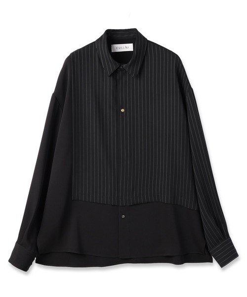 CULLNI 長袖　サイズ1 CULLNI 「CULLNI」 長袖シャツ 1 ブラック メンズ : ZOZOTOWN